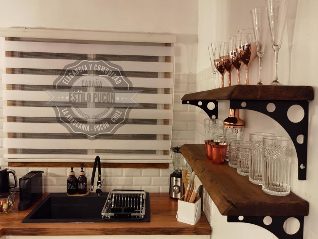 Cabana Estilo Pucón Eksteriør bilde
